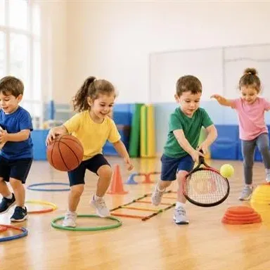 משחק כדור והתפתחות מוטורית לגילאי3–4