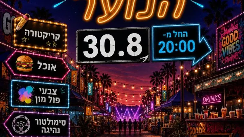 אירוע סיום קיץ לנוער