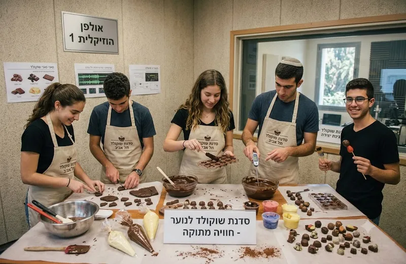 ליין אוכל- צ'רלי בממלכת השוקולד