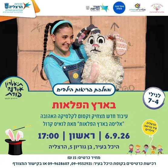 בארץ הפלאות - ממלכת בריאות הילדים
