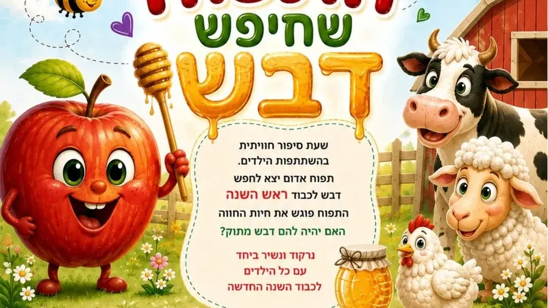 התפוח שחיפש דבש 8.9 17:00