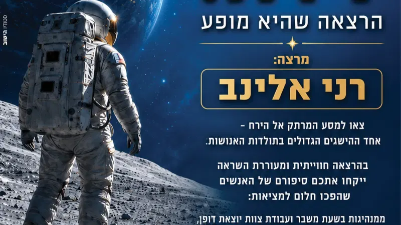 שם הופעה/אירועטיסה לירח - הרצאה שהיא מופע
