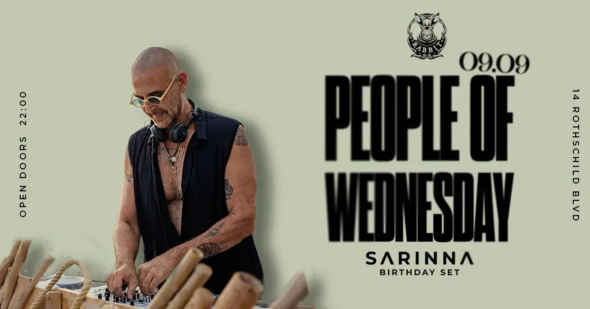 PEOPLE OF WEDNESDAY | 09.09 Sarinna Bday| RABBIT