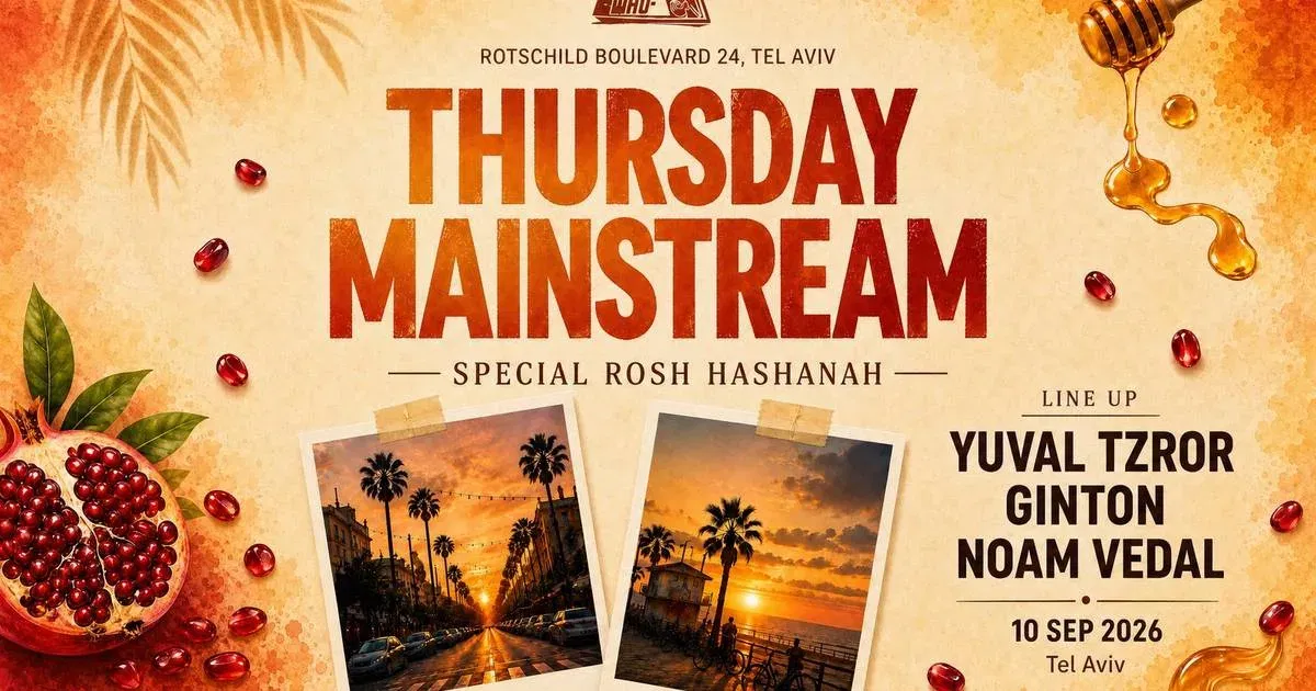 THURSDAY JIMMYwHO X ROSH HASHANAH ❤️