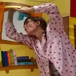 שעת סיפור: "קרנף ורוד גדול" - תיאטרון סיפורים בחן