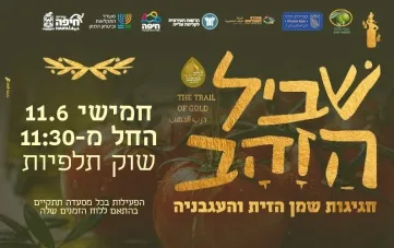 שביל הזהב: יריד שמן הזית בשוק תלפיות
