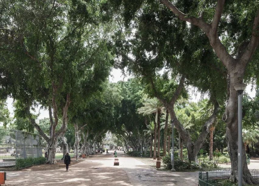 סיור אורבני בין גינות ומשעולים