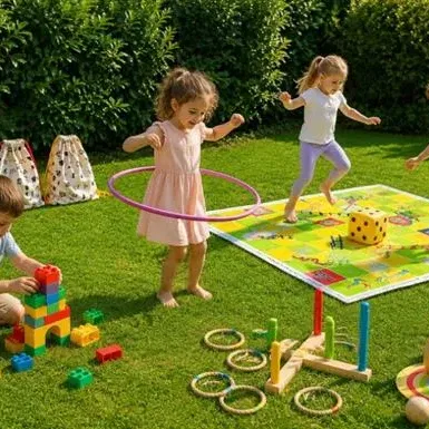 משחקי חוץ בגינת השחמט