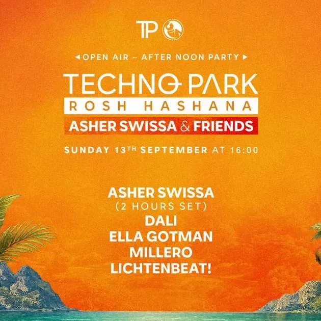 Rosh Hashana ☼ Asher Swissa & Friends | Sunday 13.09