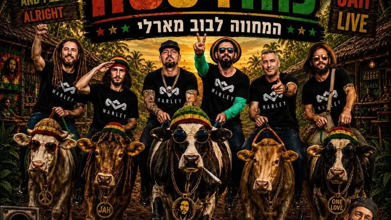 כוח רסטה במחווה לבוב מארלי