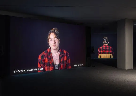 Encounter at the exhibition Observation / The Field Observers of the Gaza Sector: A Video Installation by Talya Lavie (in Hebrew) →