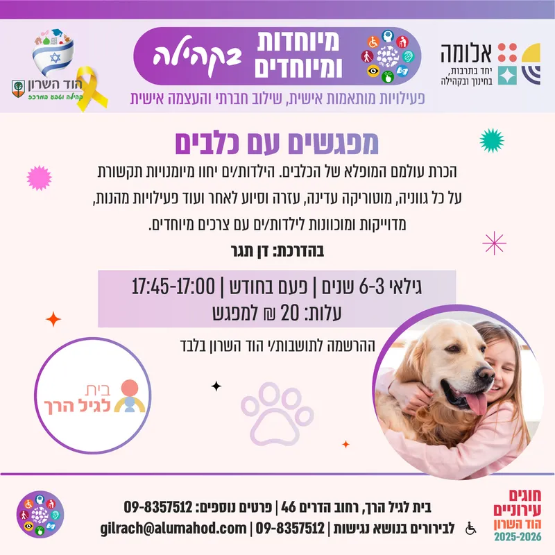 מפגשים עם כלבים – אוגוסט