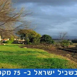 שביל ישראל קטע 34 מבית גוברין ועד תל לכיש