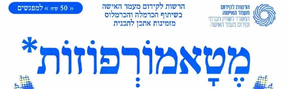 מטמורפוזות - סדנה תהליכית לשינוי מקצועי