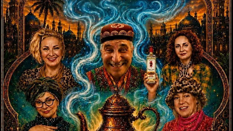 הצגה תה עם ג'ין