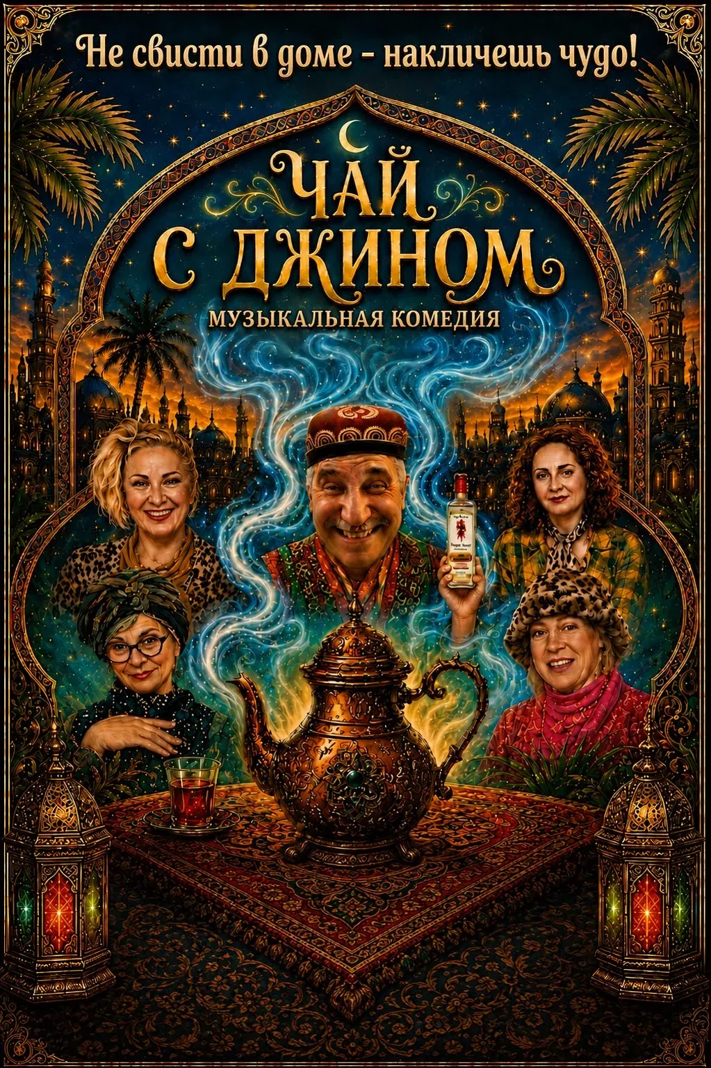 הצגה תה עם ג'ין