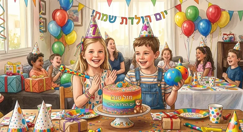 יום הולדת בגן אירוס 22/03 -א.הצהריים 16:00-18:00