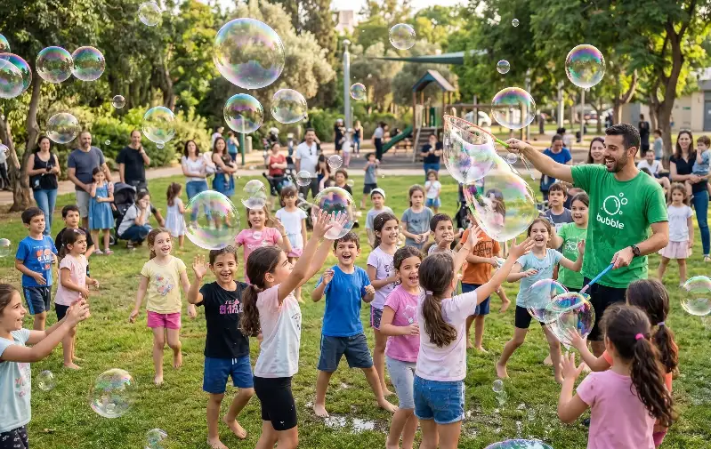 קהיללנד בפולג- עיר ימים: מסיבת בועות