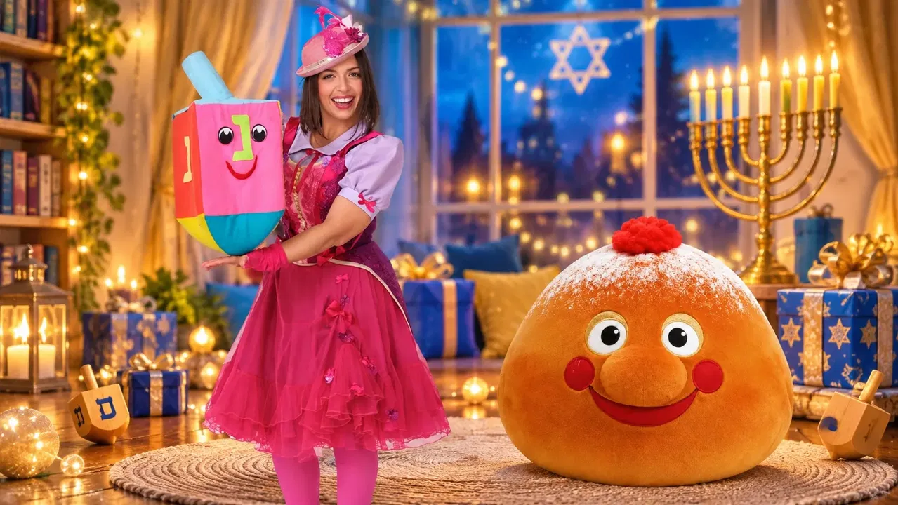 הסופגניה השובבה - הצגת חנוכה בספריה