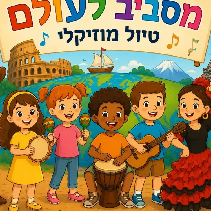 טיול מוזיקלי מסביב לעולם עם עידן ילד המוזיקה