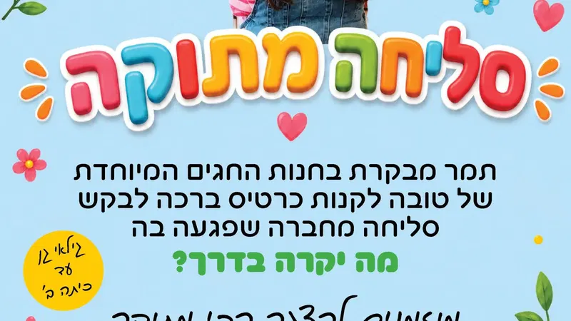 סליחה מתוקה - הצגה