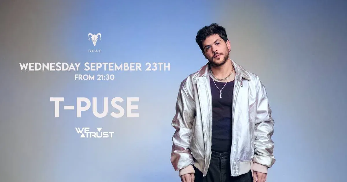 T-PUSE X WE TRUST //23.9 WED