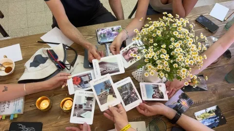 לתפוס את הרגע בשקיעה הסטודיו של קטי קיבוץ מרחביה