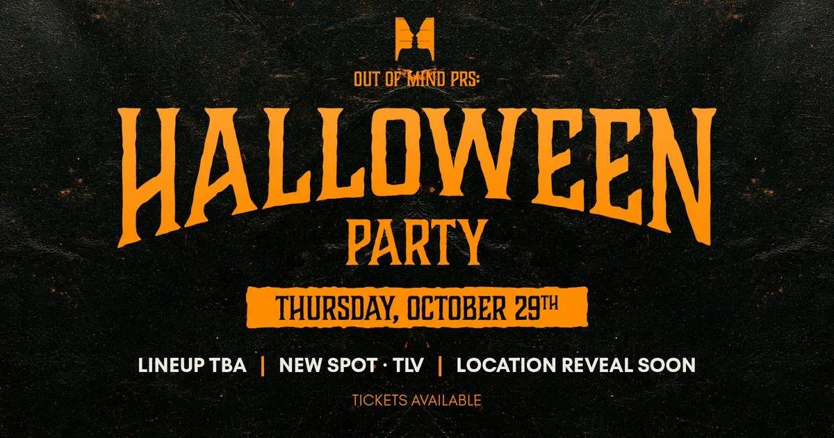 OUT OF MIND PRS : HALLOWEEN 29/10