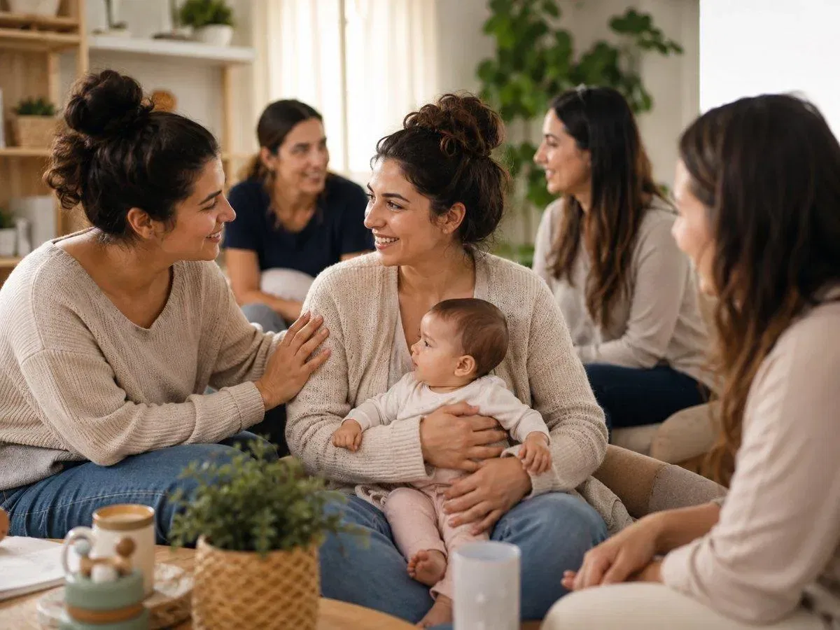פעילות מוסיקה ותנועה לאימהות בחופשת לידה