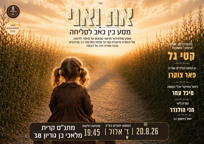 קטי גל - "את ואני" מופע מולטימדיה לנשים ונערות - טיקצ'אק