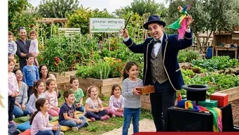 קסם של סוכות בגינה הקהילתית נוף- ים