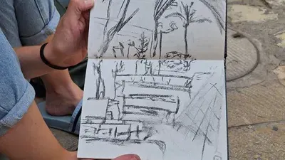 סדנת רישום אורבני בסמטאות יפו העתיקה