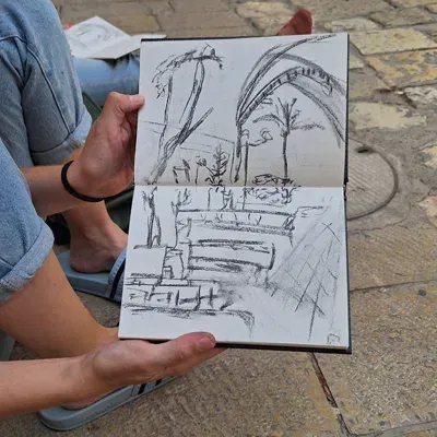סדנת רישום אורבני בסמטאות יפו העתיקה