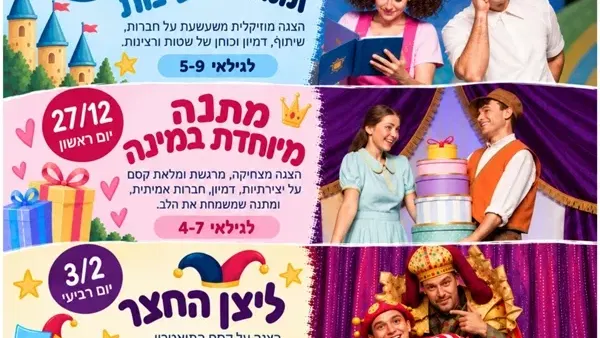 ממלכת שטות וממלכת רצינות | הצגת ילדים תיאטרון אורנה פורת