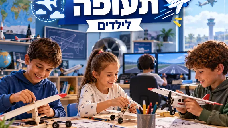 סל מדע- סדנת תעופה - כיתות ג-ה