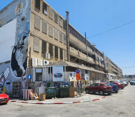 פריטור גרפיטי ואמנות רחוב בקרית המלאכה