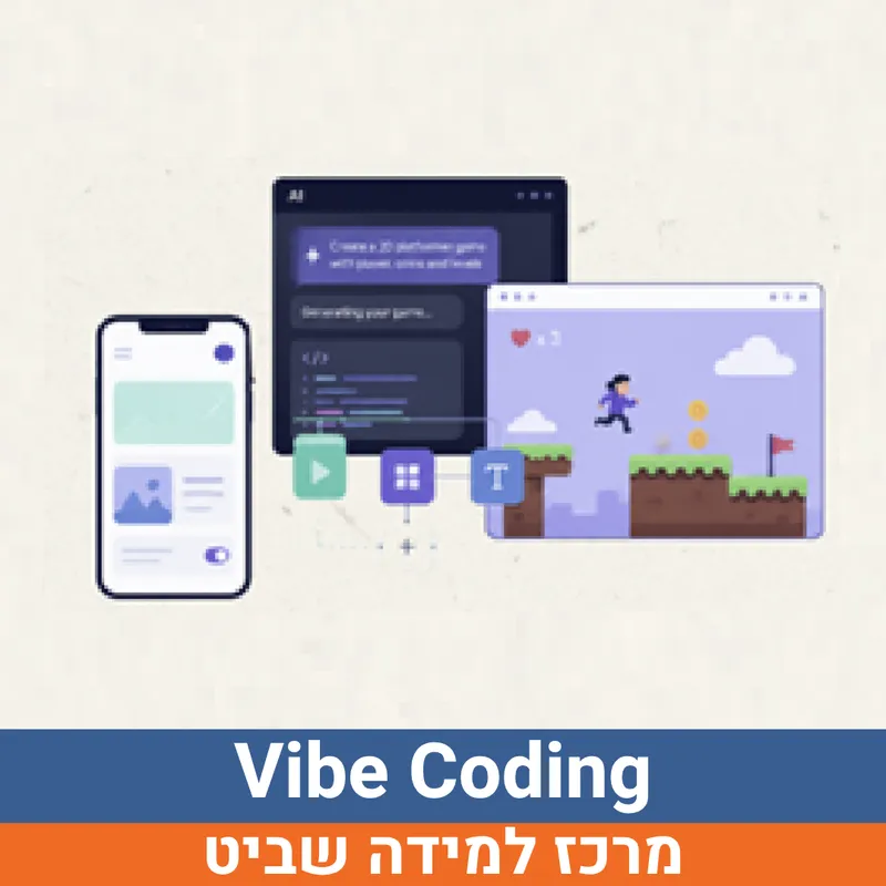 קיץ בשביט - Vibe Coding למסיימי כיתות ז'-ט' | הנדיב