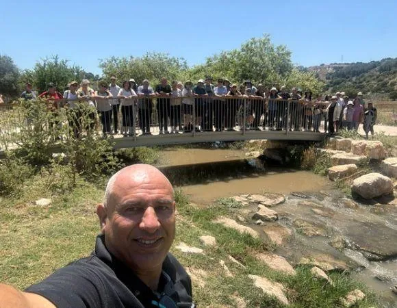 סיור שקיעה בנחל ציפורי עם “מדאפה גלילית”