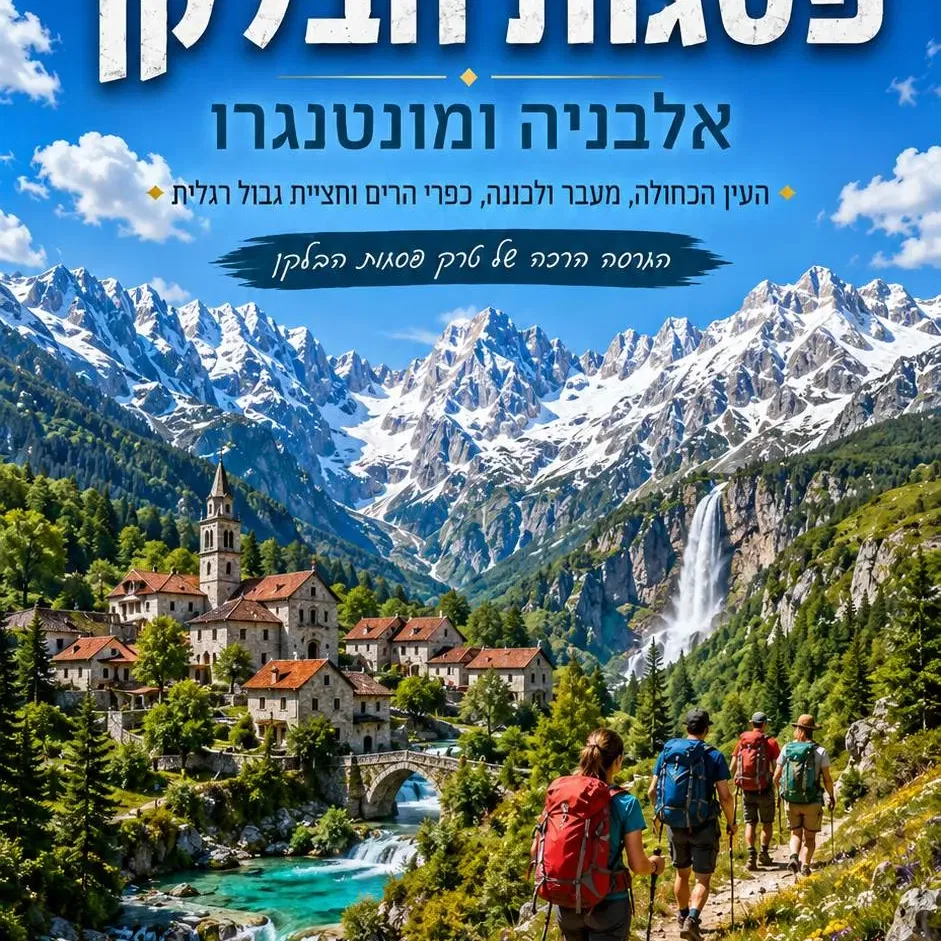 12-19 יולי 2027: טיול מיטיבי לכת טרק פסגות הבלקן !