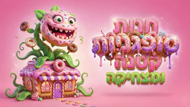 חנות סופגניות קטנה ומצחיקה