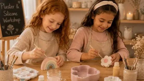 סדנת אומנות בגבס
