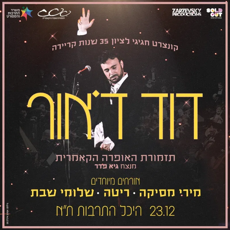 דוד ד'אור – 35 שנות קריירה