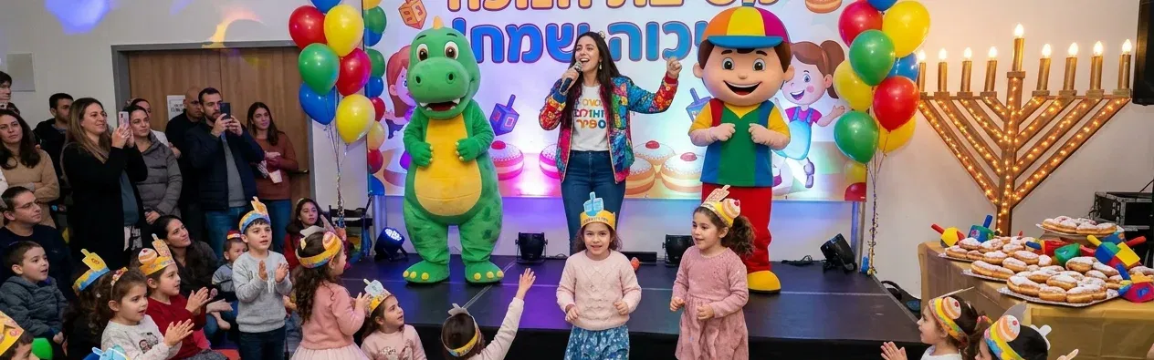 חנוכה בום 💥 מסיבה חנוכה מטורפת לכולנו 🌈