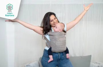 ריקוד עם מנשאים להורים ולתינוקות