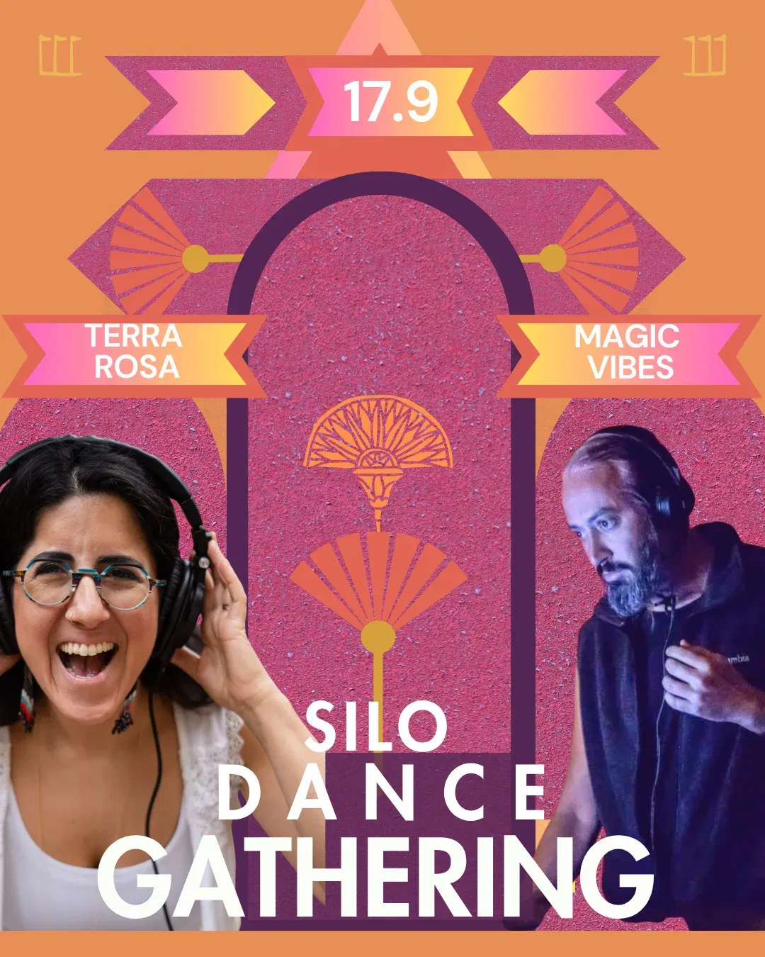 Silo dance celebration - MAGIC VIBES & TERRA ROSA