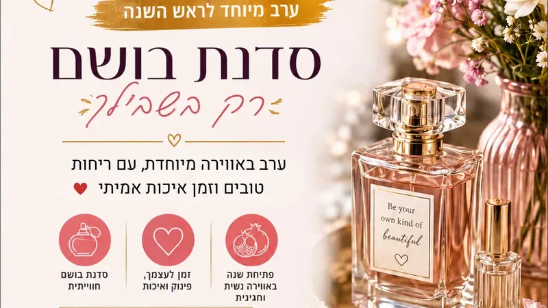 סדנת בושם אישית וייחודית