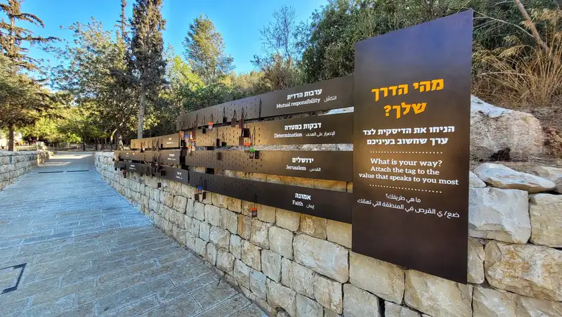 יום הזיכרון באתר שער הגיא, ירושלים