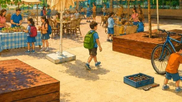 חודש האופניים בבארבור- עמדת תיקונים