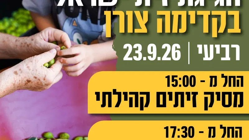 זית ישראלי - מסיק קדימה