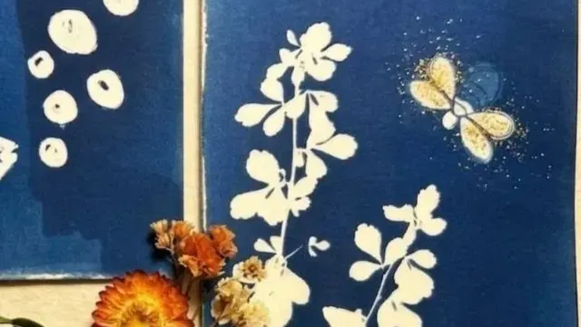 סדנת איגרות ברכה בהדפס שמש (ציאנוטייפ)